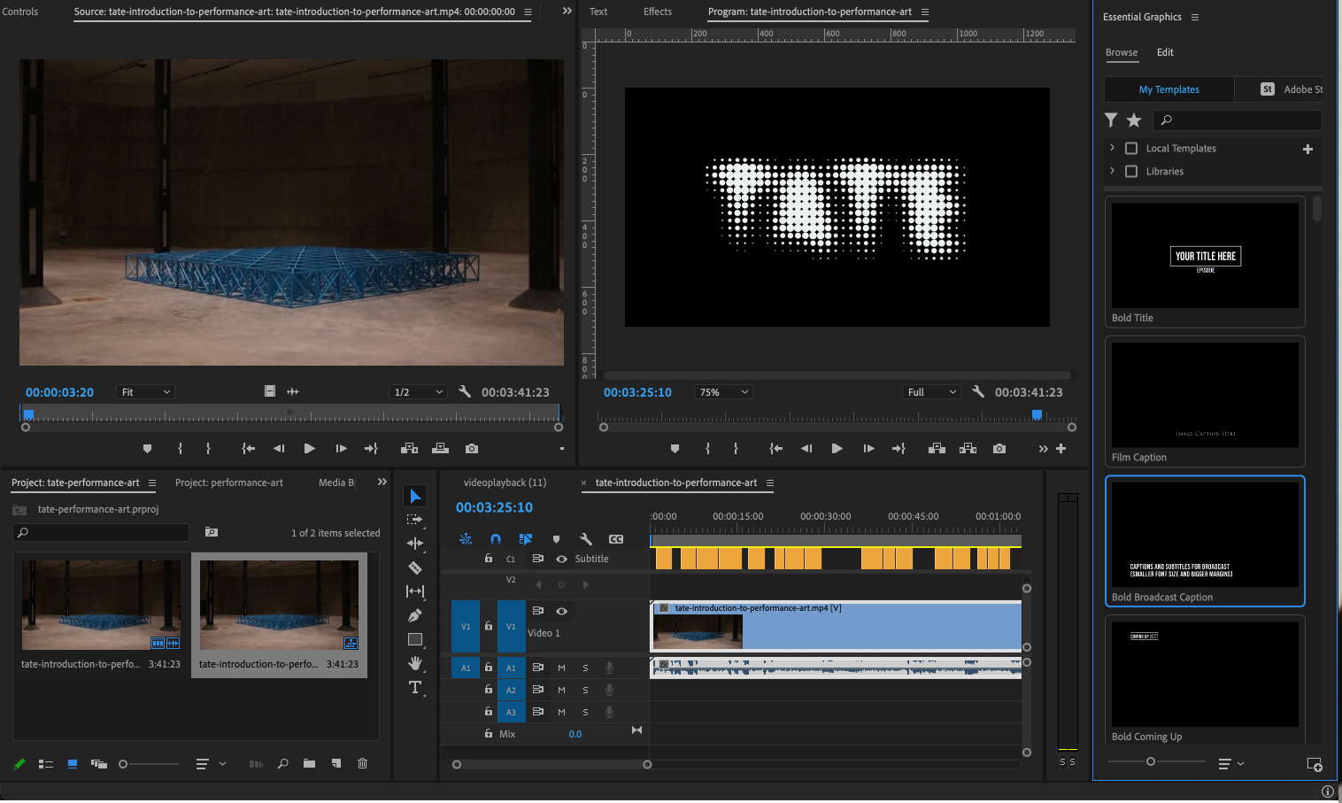 Adobe Premiere Pro screenshot